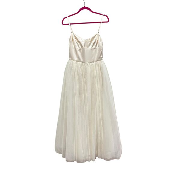 NWT NEW Reformation Alouette Dress Fior Di Latte - Picture 4 of 10